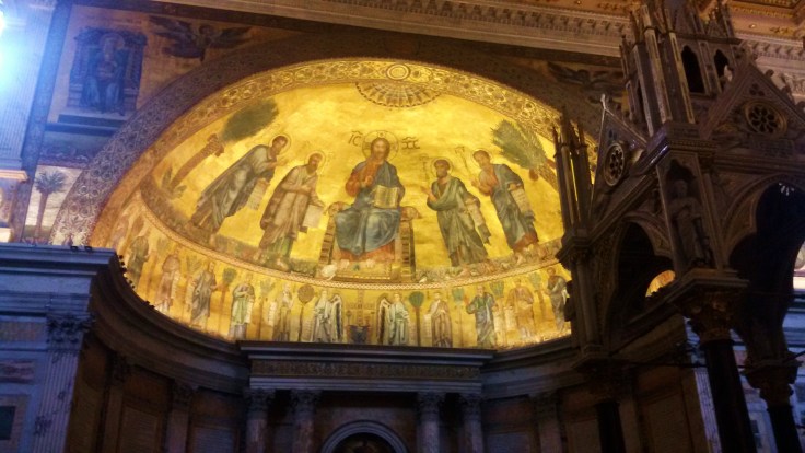 Il mosaico dell'abside di San Paolo fuori le mura